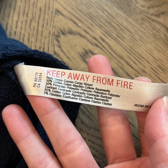 Free People Movement x Summer Class NC A&T Aggie Boxy Crop Top Crewneck Medium - Picture 5 of 7